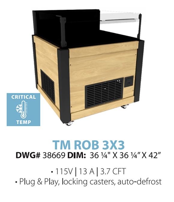 REFRIGERATED ORCHARD BIN - TM ROB 3X3