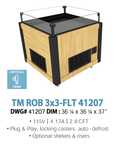 Load image into Gallery viewer, ORCHARD BIN - TM ROB 3X3-FLT 41207
