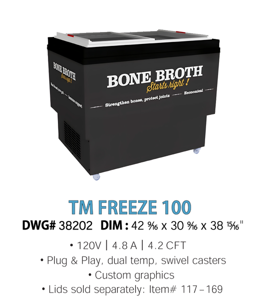 COLD WALL MERCHANDISER - TM FREEZ 100