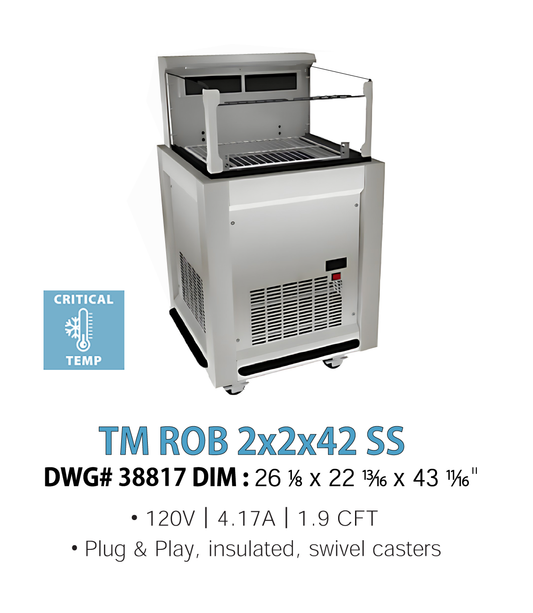 ORCHARD BIN - TM ROB 2X2X42 SS