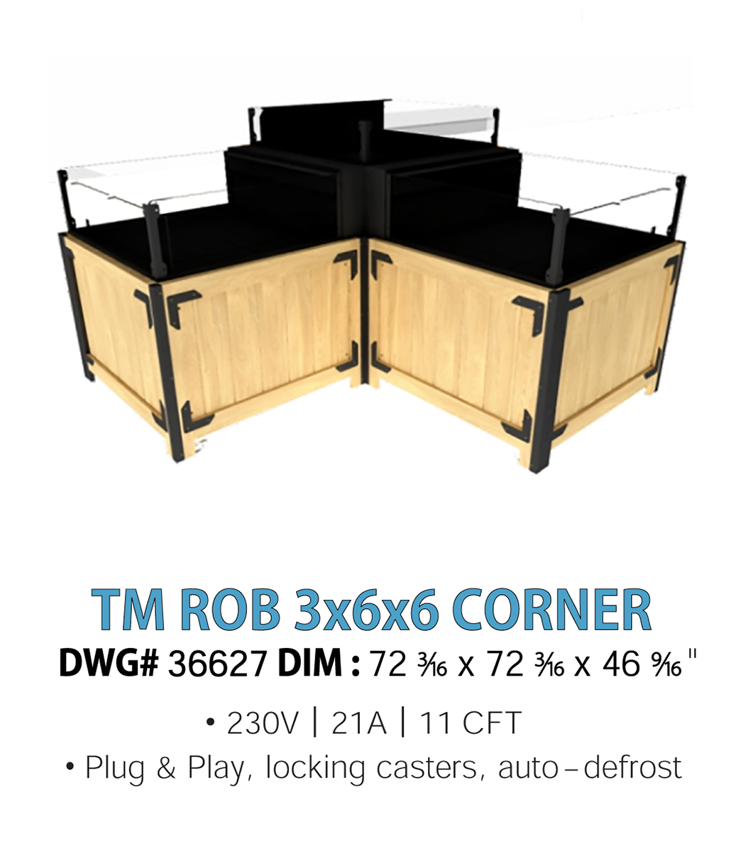 ORCHARD BIN - TM ROB 3X3X6 CORNER