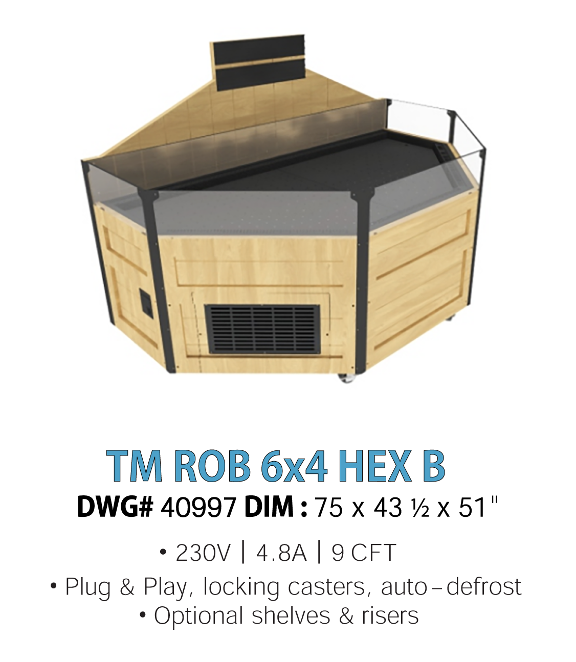 ORCHARD BIN - TM ROB 6X4 HEX B