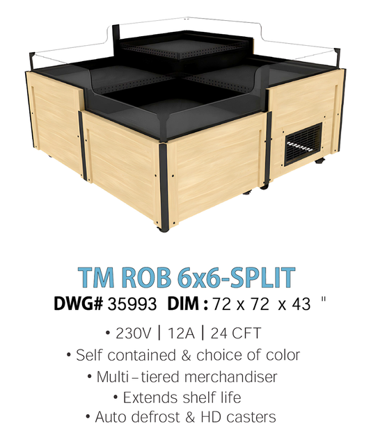 ORCHARD BIN - TM ROB 6X6 SPLIT