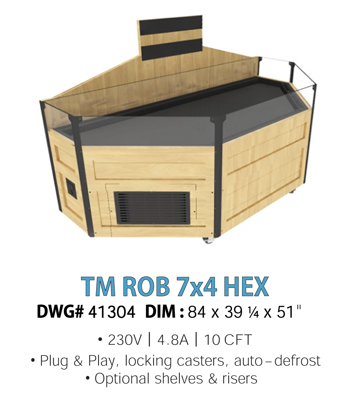 ORCHARD BIN - TM ROB 7X4 HEX