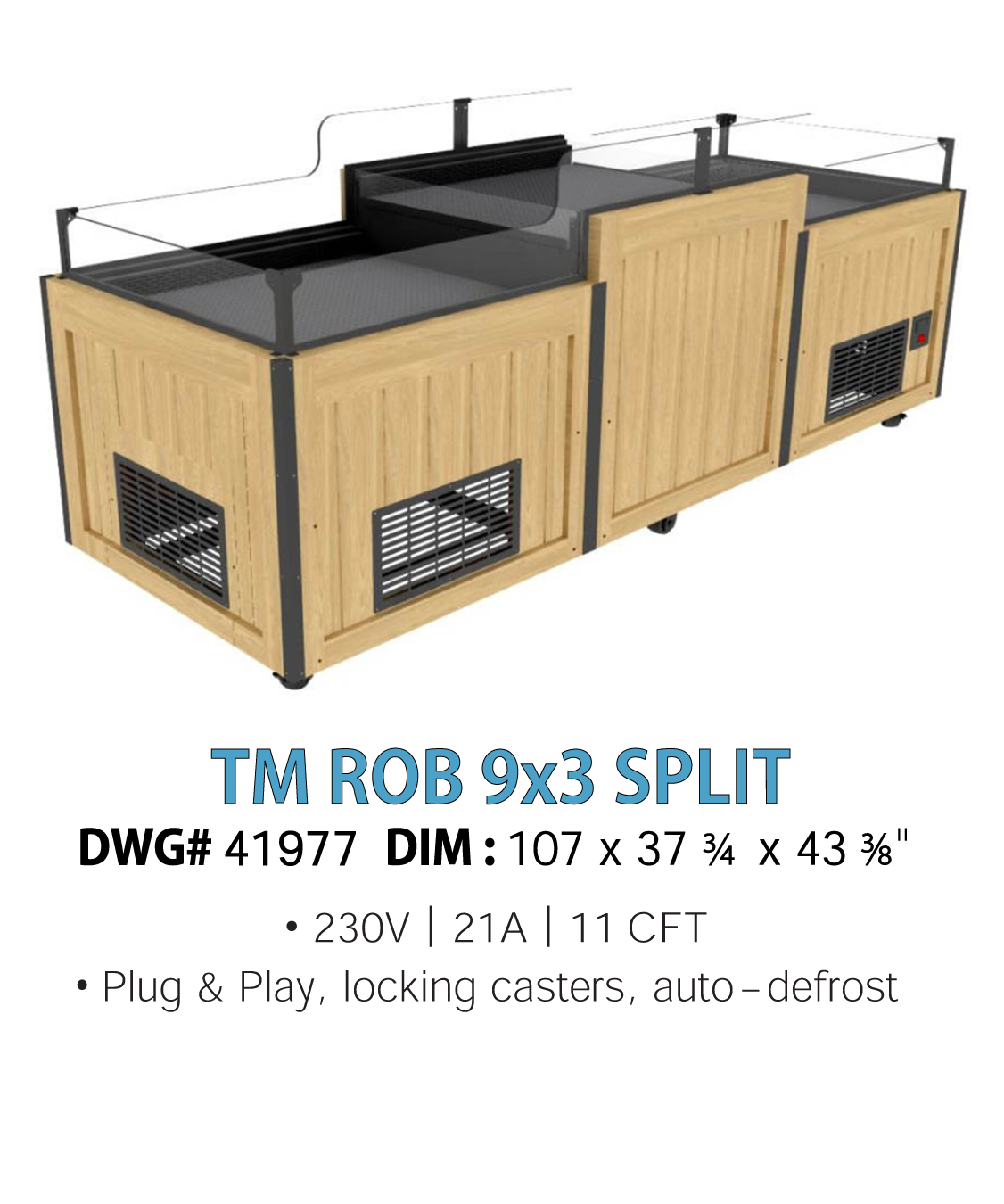 ORCHARD BIN - TM ROB 9X3 SPLIT