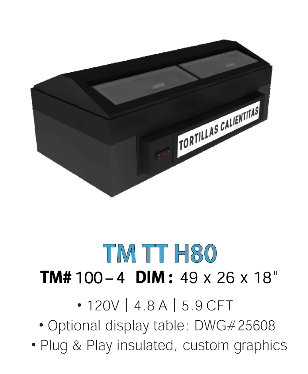 WARMING MERCHANDISER - TM TT H80